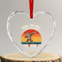 67 New Year Heart Crystal Glass Ornament Funny Six Seven Bruh Bigfoot Meme - Wonder Print Shop