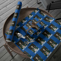 67 Poker Cat Wrapping Paper Roll Funny Six Seven Meme - Wonder Print Shop