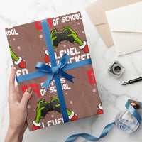 67 Six Seven Christmas Meme Wrapping Paper Roll Funny Elf Hand Video Game Xmas - Wonder Print Shop