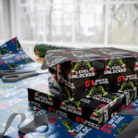 67 Six Seven Christmas Meme Wrapping Paper Roll Funny Elf Hand Video Game Xmas - Wonder Print Shop