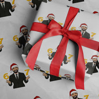 67 Six Seven Zohran Mamdani Christmas Wrapping Paper Roll - Wonder Print Shop