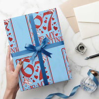 67 Valentines Playing Card Wrapping Paper Roll Funny Six Seven Relationship Meme - Wonder Print Shop