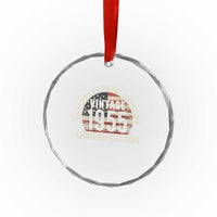 70th Birthday Crystal Glass Ornament Vintage 1955 Limited Edition 70 Years Of Being Awesome American Flag - Wonder Print Shop