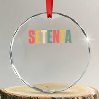 70th Birthday Setenta Crystal Glass Ornament Spanish Mexican 70 Years Old Bday