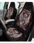 They whispered To Her Skeleton Roses Car Seat Cover