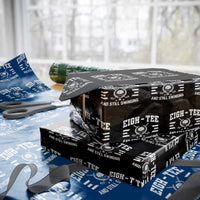 80th Birthday Golf Wrapping Paper Roll Funny Eigh Tee And Still Swinging 80 Years Old