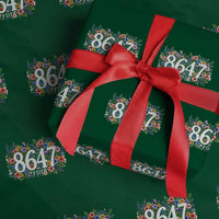 86 47 Floral Boho Style Wrapping Paper Roll Subtle FDT