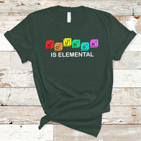 Gay Pride T Shirt Inclusion Is Elemental Funny Chemical Elements LGBT Gay Pride Month - Wonder Print Shop