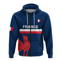 Personalised France Rugby Hoodie 2023 Allez Les Bleus World Cup - Wonder Print Shop