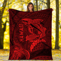 hawaii-shark-and-turtle-blanket-with-red-kakau