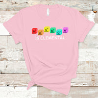 Gay Pride T Shirt Inclusion Is Elemental Funny Chemical Elements LGBT Gay Pride Month - Wonder Print Shop