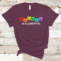 Gay Pride T Shirt Inclusion Is Elemental Funny Chemical Elements LGBT Gay Pride Month - Wonder Print Shop