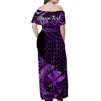 hawaii-hammerhead-shark-off-shoulder-long-dress-polynesian-kakau-with-kanaka-purple