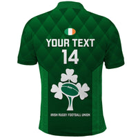 Personalised Ireland Rugby Polo Shirt 2023 Go Irish Shamrock World Cup - Wonder Print Shop