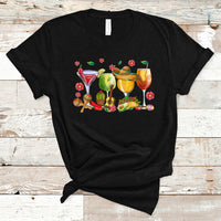 Funny Cinco De Mayo T Shirt Cinco De Mayo Mexico Wine Tequila Mexican Fiesta Party - Wonder Print Shop