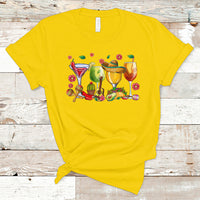 Funny Cinco De Mayo T Shirt Cinco De Mayo Mexico Wine Tequila Mexican Fiesta Party - Wonder Print Shop