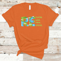 Earth Day T Shirt Recycle Reuse Renew Rethink Outfit For Earth Day 2023 - Wonder Print Shop