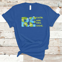 Earth Day T Shirt Recycle Reuse Renew Rethink Outfit For Earth Day 2023 - Wonder Print Shop