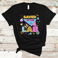 Medical Lab Tech T Shirt Lab Week 2023 Saved By The Lab Retro Medical Laboratory Tech - Wonder Print Shop