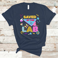 Medical Lab Tech T Shirt Lab Week 2023 Saved By The Lab Retro Medical Laboratory Tech - Wonder Print Shop