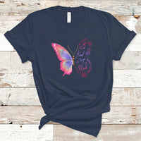 Mental Health Matters T Shirt Be Kind Mental Health Matters Floral Butterfly Motivational Mental Health Awareness - Wonder Print Shop
