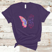 Mental Health Matters T Shirt Be Kind Mental Health Matters Floral Butterfly Motivational Mental Health Awareness - Wonder Print Shop
