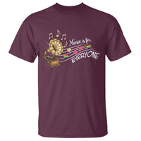 Music Lover Teacher T Shirt Music Is For Everyone - Wonder Print Shop