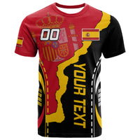 Custom Spain T Shirt La Rojita Football Go Champions - Wonder Print Shop