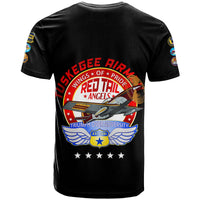 Tuskegee Airmen Red Tails African American Heros T Shirt LT2 - Wonder Print Shop