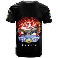 Tuskegee Airmen Red Tails African American Heros T Shirt LT2 - Wonder Print Shop