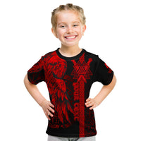 custom-viking-t-shirt-kid-valknut-raven-symbol-celtic-vegvisir-red-color