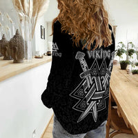 custom-viking-women-casual-shirt-valknut-raven-symbol-celtic-vegvisir-black-color