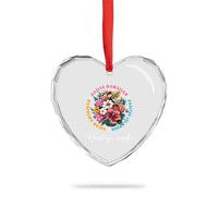 AAPI Heritage Month Heart Crystal Glass Ornament Asian American Native Hawaiian Pacific Islander Vintage - Wonder Print Shop
