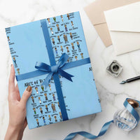 ABCs of Black History Month Wrapping Paper Roll Black Excellence Pride - Wonder Print Shop