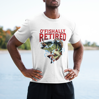 Retirement T Shirt O'fishally Retired Fishing Men - Wonder Print Shop