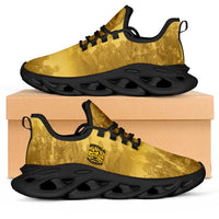 African American Buffalo Soldier Clunky Sneakers We Can We Will - Yellow - Wonder Print Shop
