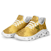 African American Buffalo Soldier Clunky Sneakers We Can We Will - Yellow - Wonder Print Shop