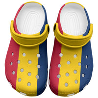 African Proud Chad Flag Clogs Shoes - Wonder Print Shop
