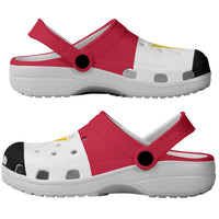 African Proud Egypt Flag Clogs Shoes - Wonder Print Shop