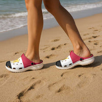 African Proud Egypt Flag Clogs Shoes - Wonder Print Shop