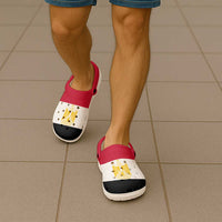 African Proud Egypt Flag Clogs Shoes - Wonder Print Shop