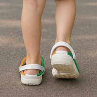 African Proud Ivory Coast Flag Clogs Shoes - Wonder Print Shop