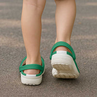 African Proud Nigeria Flag Clogs Shoes - Wonder Print Shop