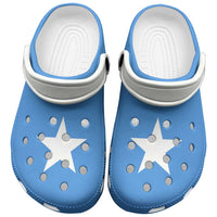 African Proud Somalia Flag Clogs Shoes - Wonder Print Shop