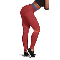 Afro-Panama Football 2026 Leggings La Marea Roja Making History - Wonder Print Shop