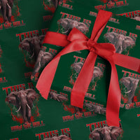 Alabama Fan Wrapping Paper Roll This Is How We Roll Bama Mascot Game Day - Wonder Print Shop