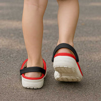 Albania Clogs Shoes Flag Color Inspiration - Wonder Print Shop