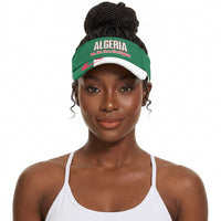 Algeria 2026 Football Sun Visor Cap One Two Three Viva L'algerie