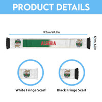Algeria World Football 2026 Soccer Scarf Silent Hunt Ruthless Victory