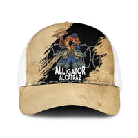 Alligator Alcatraz Baseball Net Cap Gator and Python Restricted Area LT14